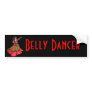 Ruby Belly Dancer Bumper Sticker