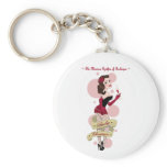 Ruby Champagne Keychain