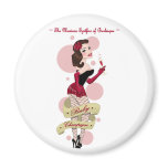 Ruby Champagne Magnet