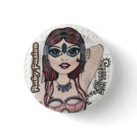 Ruby Fusion Bellydance Pin Back Button Mini Badge