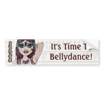 Ruby Fusion Slogan Bellydance Car Bumper Sticker