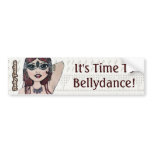 Ruby Fusion Slogan Bellydance Car Bumper Sticker bumper stickers