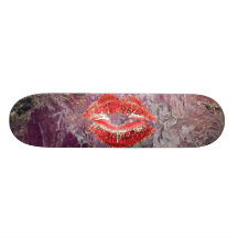 ruby lips skate board decks