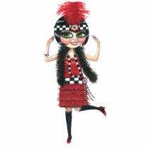 Ruby the Roaring '20s Flapper Photo Sculpture
