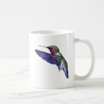 Ruby Throated Hummingbird mugs