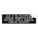 Rude anti Obama bumper stickers