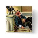 RUDE AWAKENING - Vintage Dog Art buttons