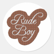Rude Boy Stickers