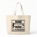 Rude boys and girls for rude zombie bags