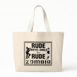 Rude boys and girls for rude zombie bags