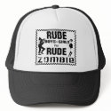 Rude boys and girls for rude zombie hats