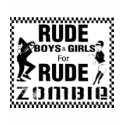 Rude boys and girls for rude zombie t-shirts