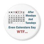 Rude Calendar Full magnets