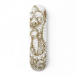 Rude Dog design on wood skateboards