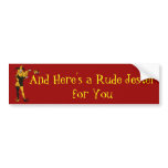 Rude Jester bumper stickers