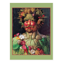 Rudolf II by Giuseppe Arcimboldo Postcard