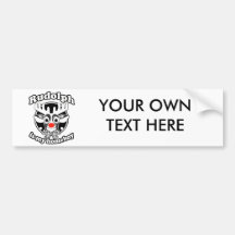 Rudolph is my Homeboy Bumper Sticker