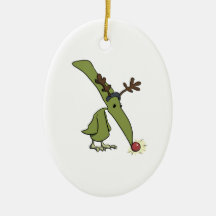 Rudolph Pterodactyl Ornament