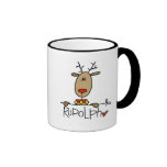 Rudolph the Reindeer T-shirts and Gifts Coffee Mugs