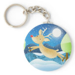Rudolph's christmas stocking keychains