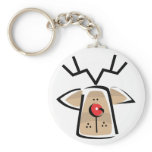 Rudolph's Lovely Face keychains