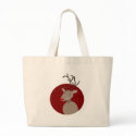 Rudy Reindeer Tote Bag