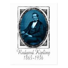 Rudyard Kipling Post Card