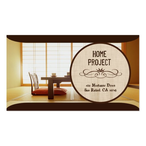 Rudy's Home Project Business Cards