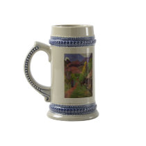 'Rue de Tahiti' - Paul Gauguin Stein Mugs