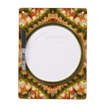 Ruffled Lace Bohemian Dry Erase Board