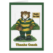 Rugby #1 Coach Card
