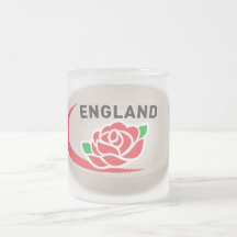 Rugby Ball England English Rose Mugs