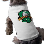 rugby ball ireland shield shamrock pet clothing