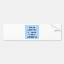 rugby bumper stickers
