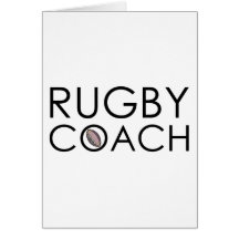 Rugby Coach Cards
