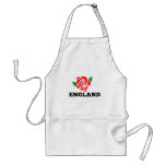 Rugby England English Rose Apron