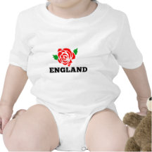 Rugby England English Rose Bodysuit
