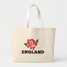 Rugby England English Rose Canvas Bag