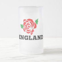 Rugby England English Rose Coffee Mug