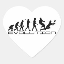 Rugby Football Sport Evolution Art Stickers
