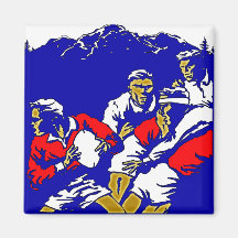 RUGBY FRIDGE MAGNETS