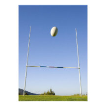 Rugby Goal Custom Invite