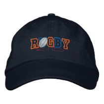 Rugby Kid Embroidered Hats