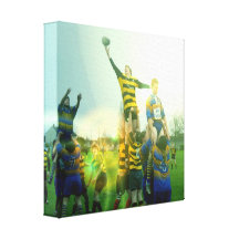Rugby Match  Canvas Print