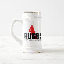 Rugby No Opponents Just Victims T-Shirt Mug