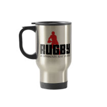 Rugby No Opponents Just Victims T-Shirt Coffee Mugs