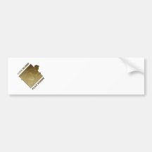 rugby player metallic gold give blood, play rugby bumper stickers