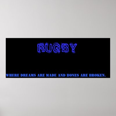Rugby Print