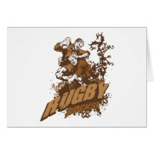 Rugby Rocks! Greeting Card