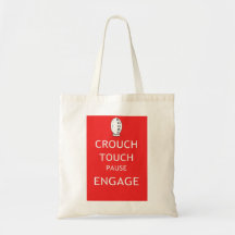 Rugby scrum instructions bags